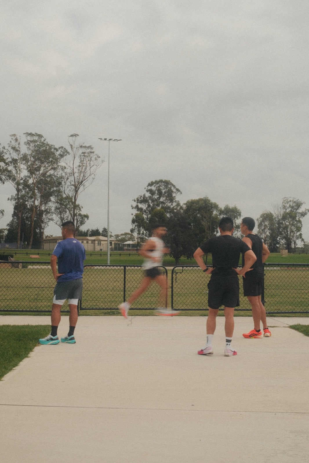 Cadence — RUNFLY RUN CLUB interval session, frame 06