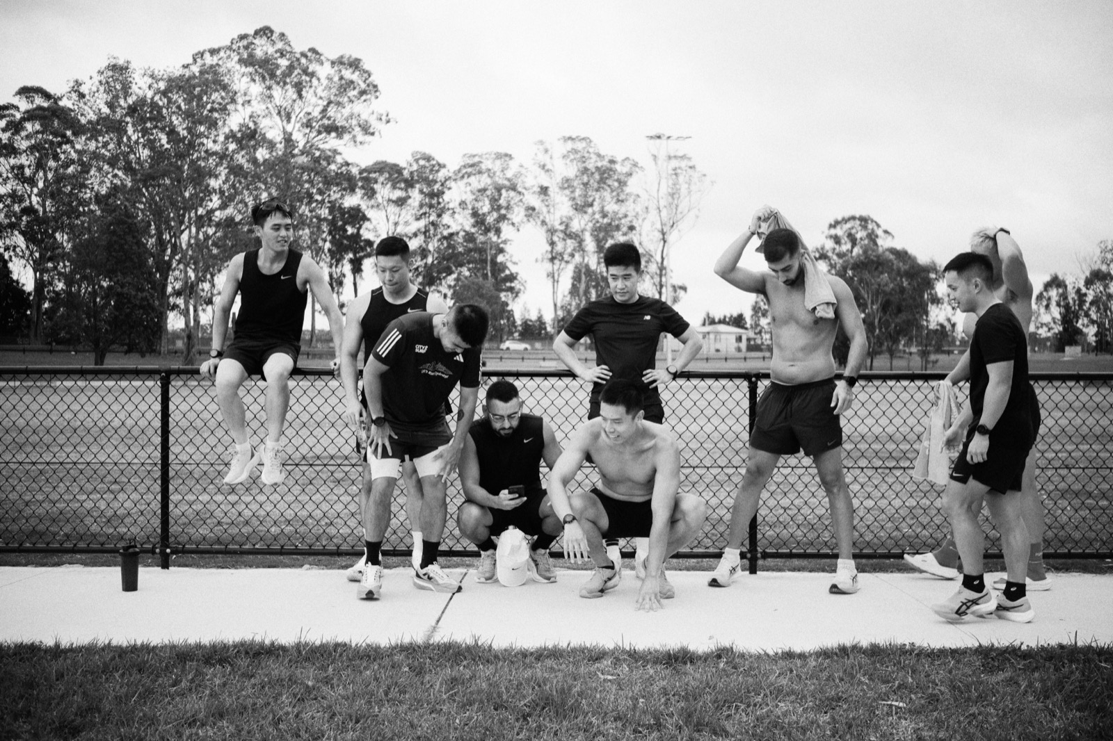 Cadence — RUNFLY RUN CLUB interval session, frame 09
