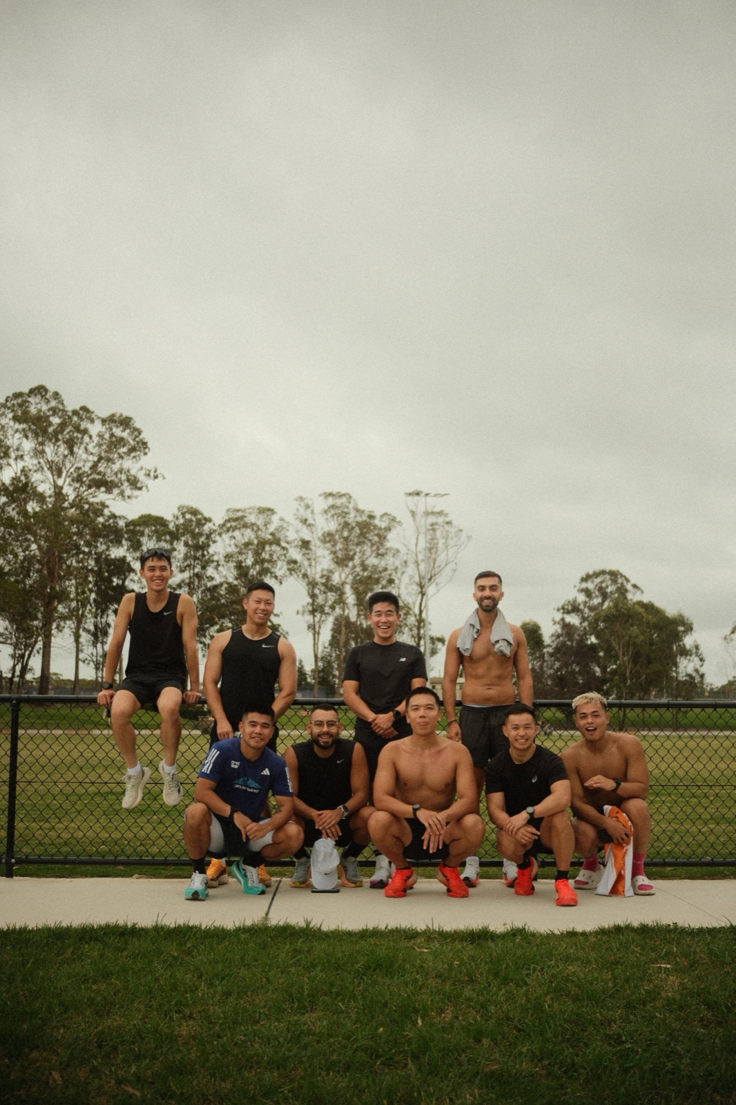 Cadence — RUNFLY RUN CLUB interval session, frame 10